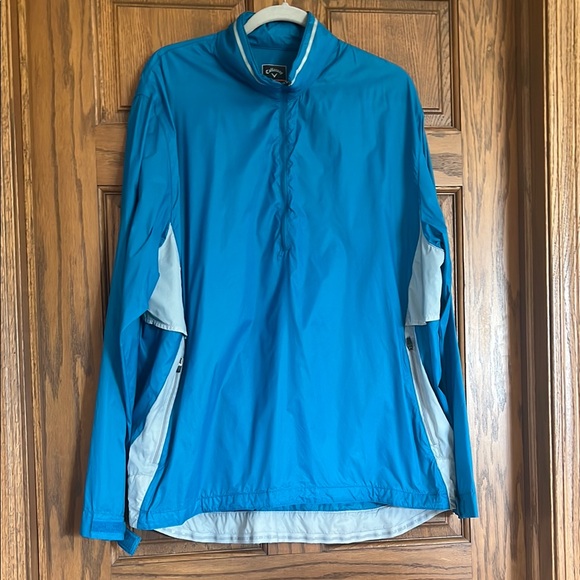 Callaway Men’s extra large Blue Windbreaker Jacket - Picture 1 of 7